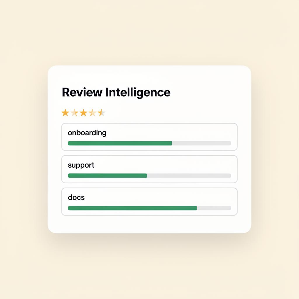 Review themes panel